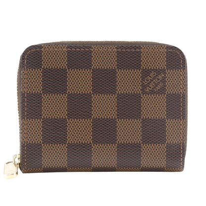 Louis Vuitton Zippy Coin Purse Damier Canvas Coin Case