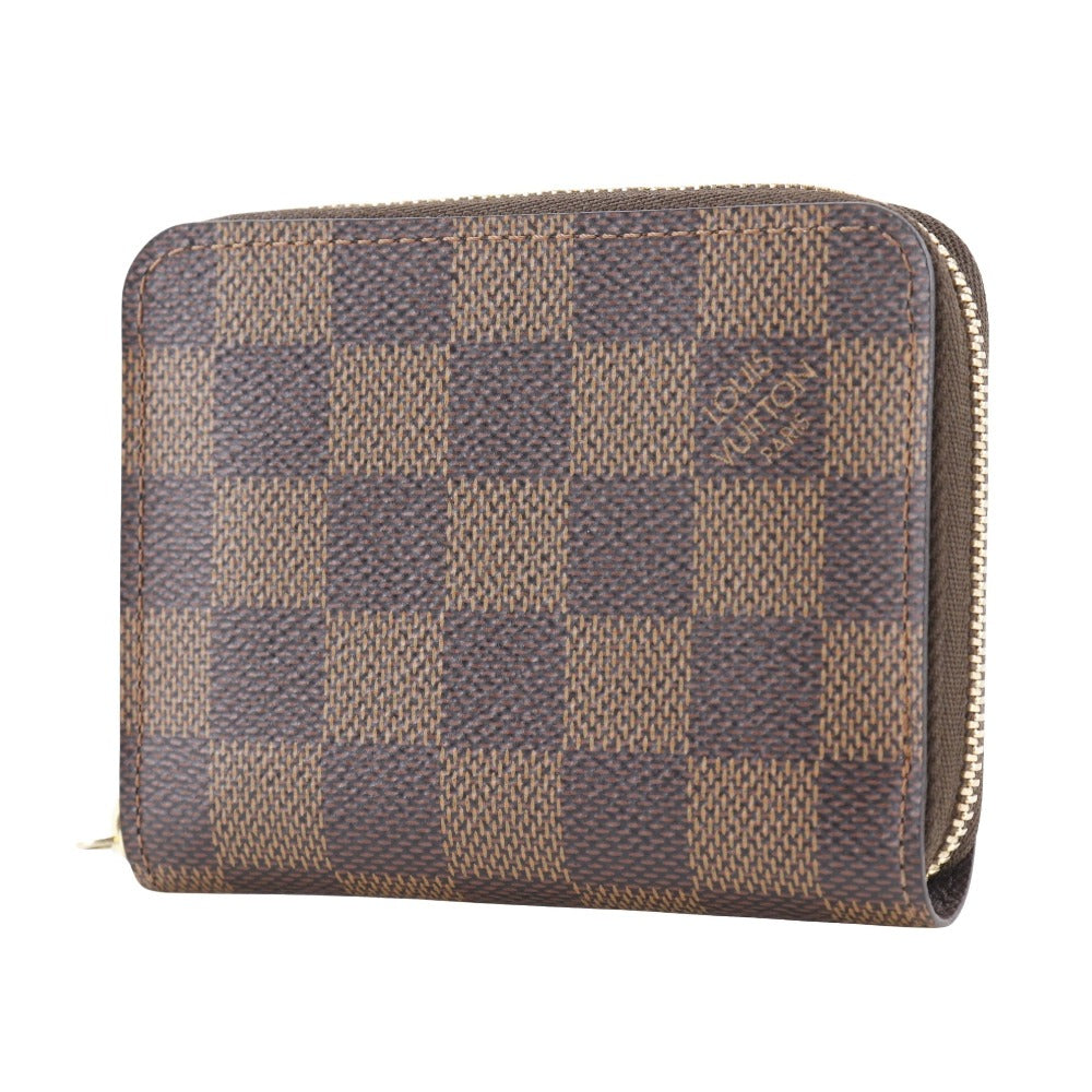 Louis Vuitton Zippy Coin Purse Damier Canvas Coin Case