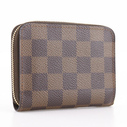 Louis Vuitton Zippy Coin Purse Damier Canvas Coin Case