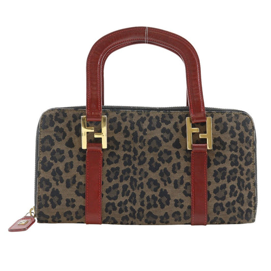 Fendi Wallet Bag Nylon Canvas Handbag