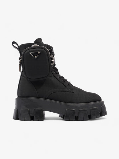 Prada Monolith Boots 60 Black Re Nylon EU 37 UK 4