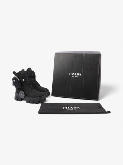 Prada Monolith Boots 60 Black Re Nylon EU 37 UK 4