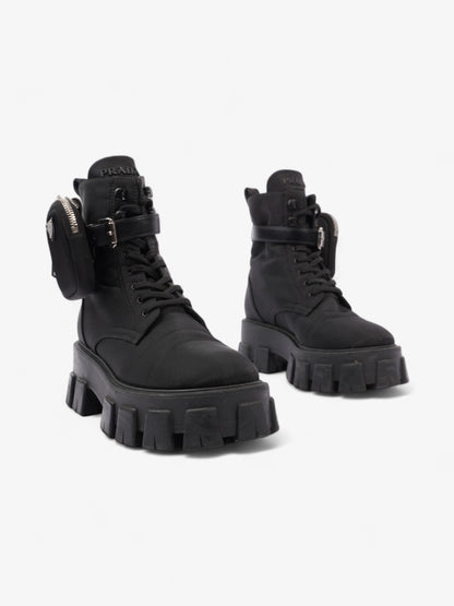 Prada Monolith Boots 60 Black Re Nylon EU 37 UK 4