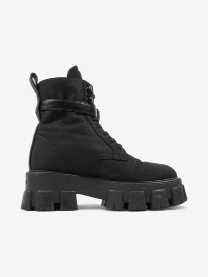 Prada Monolith Boots 60 Black Re Nylon EU 37 UK 4