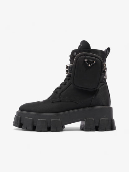 Prada Monolith Boots 60 Black Re Nylon EU 37 UK 4