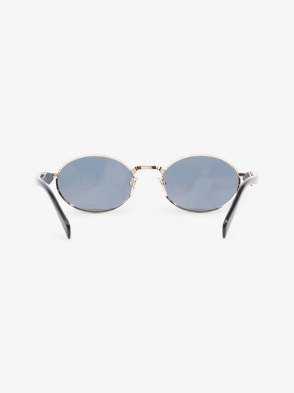 Prada Oval Sunglasses Gold / Black Base Metal 140mm