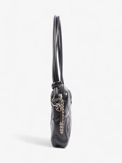 Chanel Cambon Shoulder Bag Black Lambskin Leather