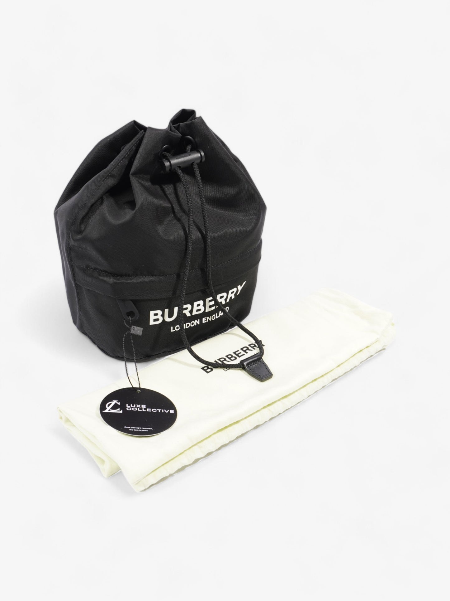 Burberry Phoebe  Black / White Nylon