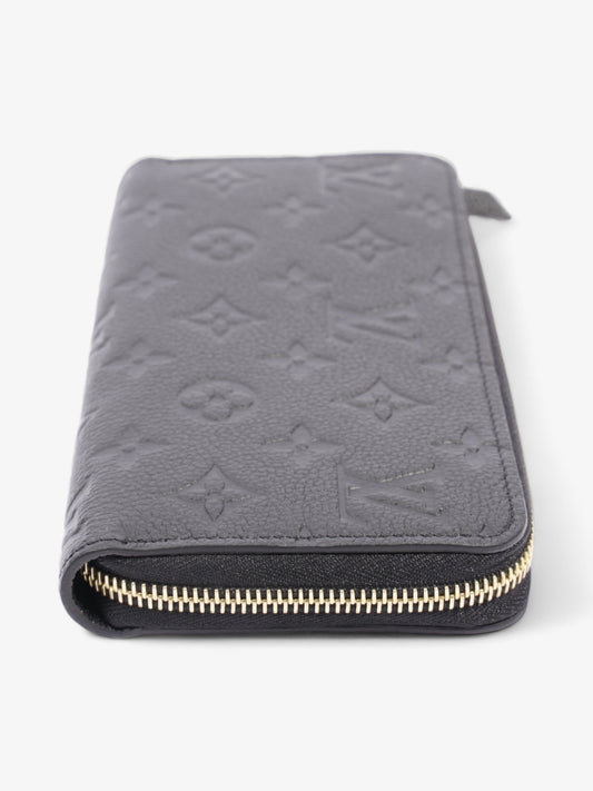 Louis Vuitton Zippy Wallet Black Monogram Empreinte Leather