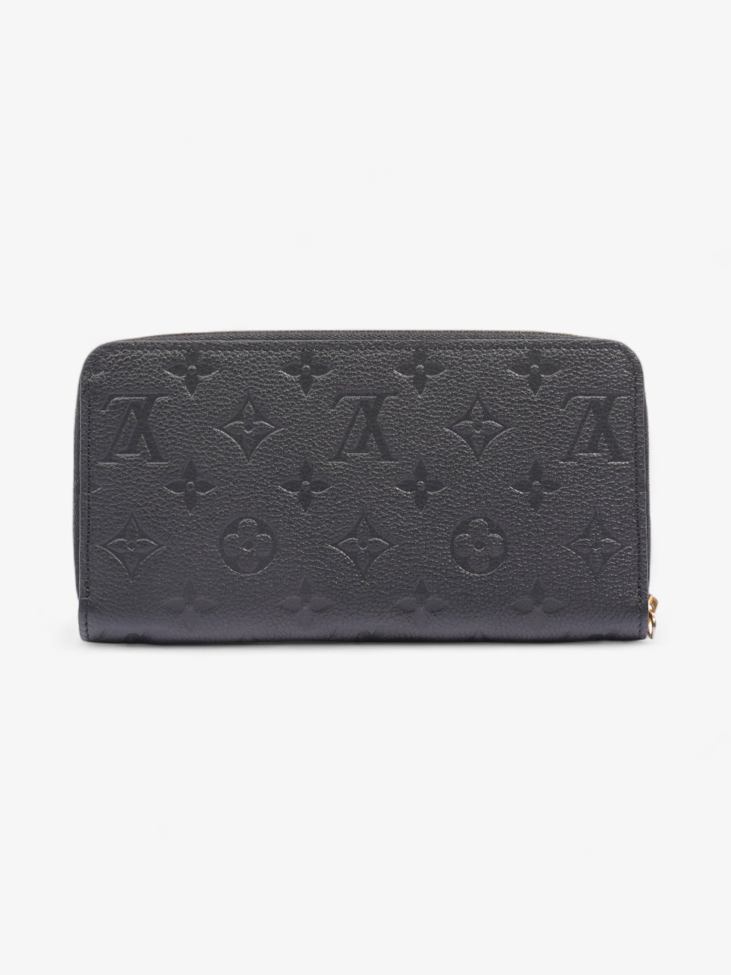 Louis Vuitton Zippy Wallet Black Monogram Empreinte Leather