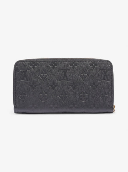 Louis Vuitton Zippy Wallet Black Monogram Empreinte Leather
