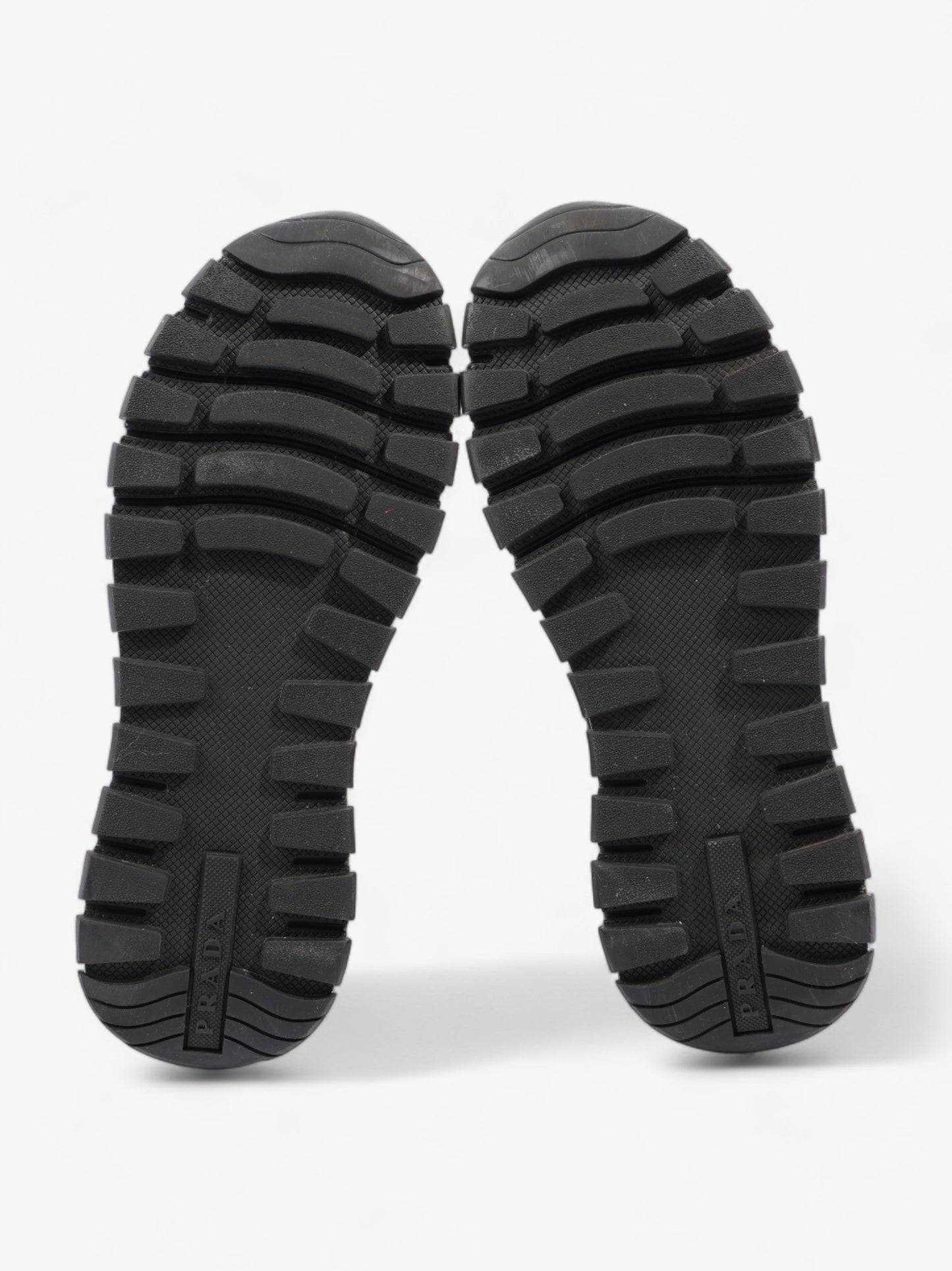 Prada High Top Sock Sneakers Black Cotton EU 39 UK 6
