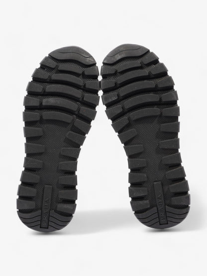 Prada High Top Sock Sneakers Black Cotton EU 39 UK 6