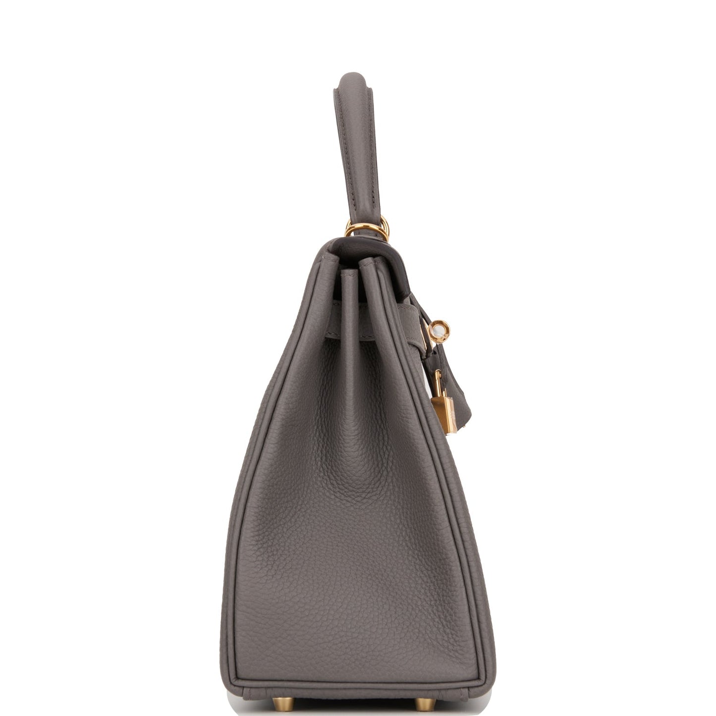 Hermes Kelly 28 Retourne Etain Togo Gold Hardware