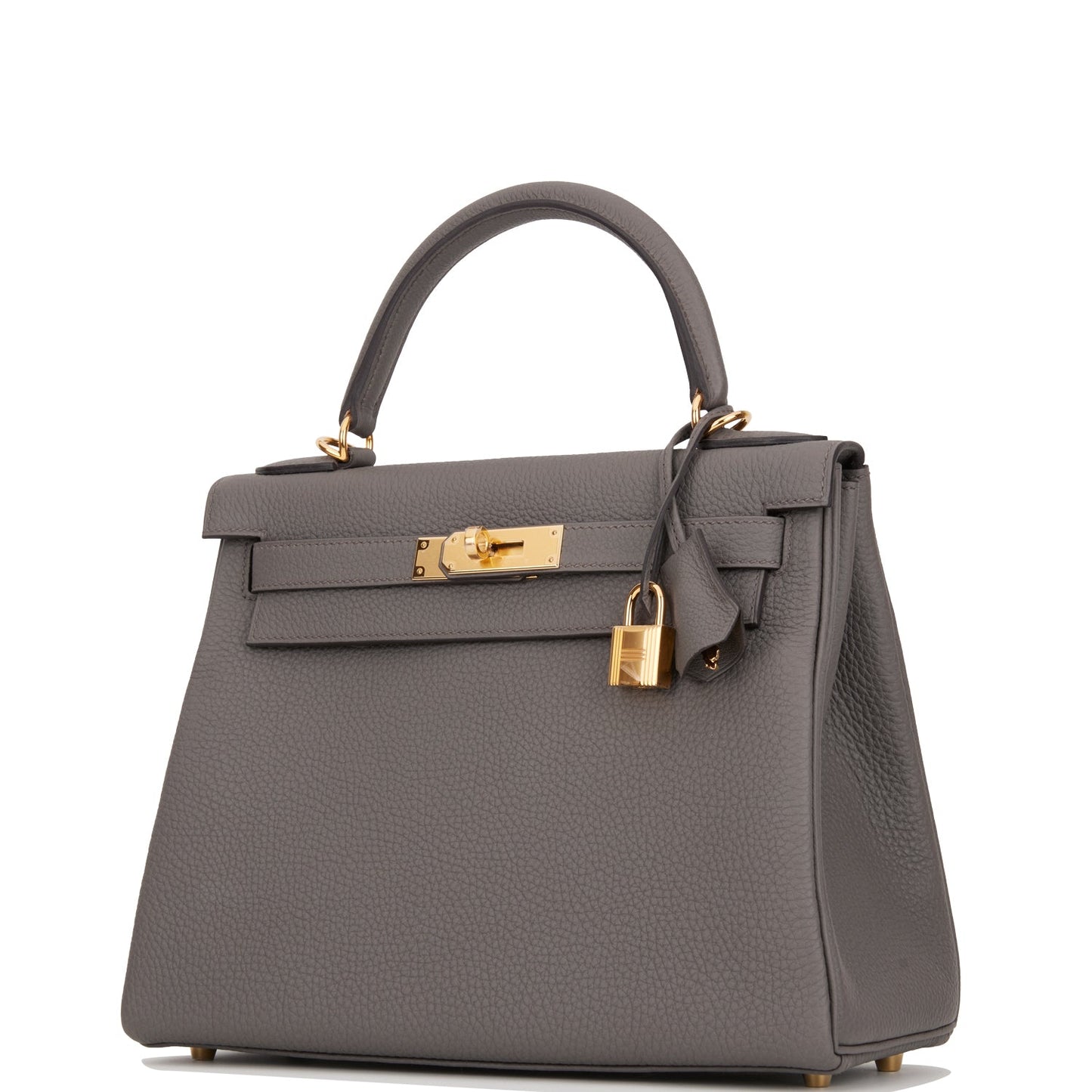 Hermes Kelly 28 Retourne Etain Togo Gold Hardware