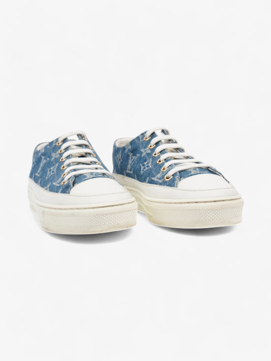 Louis Vuitton Stellar Low Top Sneakers Denim Monogram / White Denim EU 36 UK 3