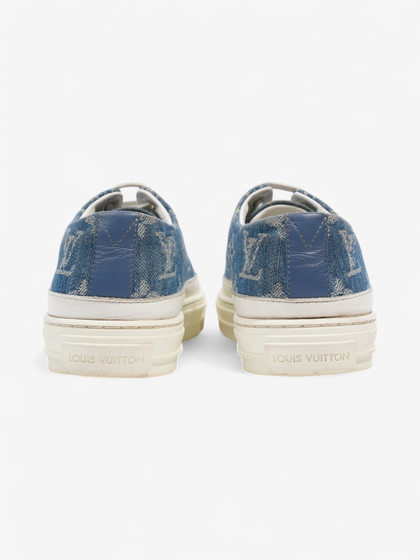 Louis Vuitton Stellar Low Top Sneakers Denim Monogram / White Denim EU 36 UK 3