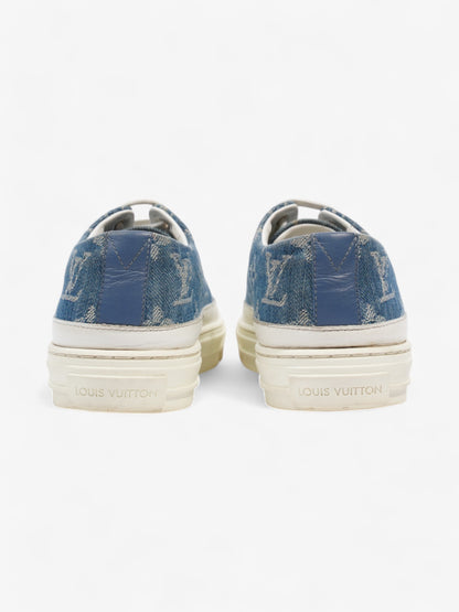 Louis Vuitton Stellar Low Top Sneakers Denim Monogram / White Denim EU 36 UK 3