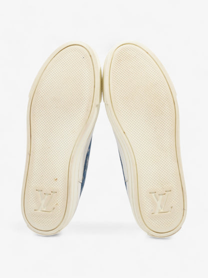 Louis Vuitton Stellar Low Top Sneakers Denim Monogram / White Denim EU 36 UK 3