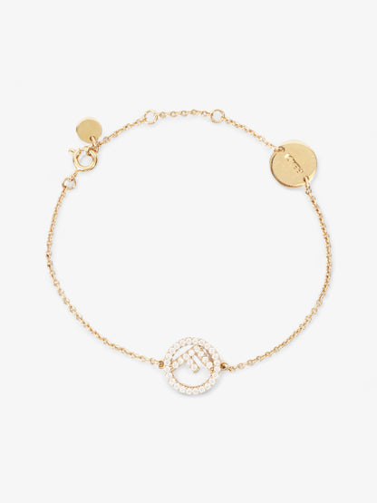 Fendi F is Fendi Bracelet Gold Base Metal Large