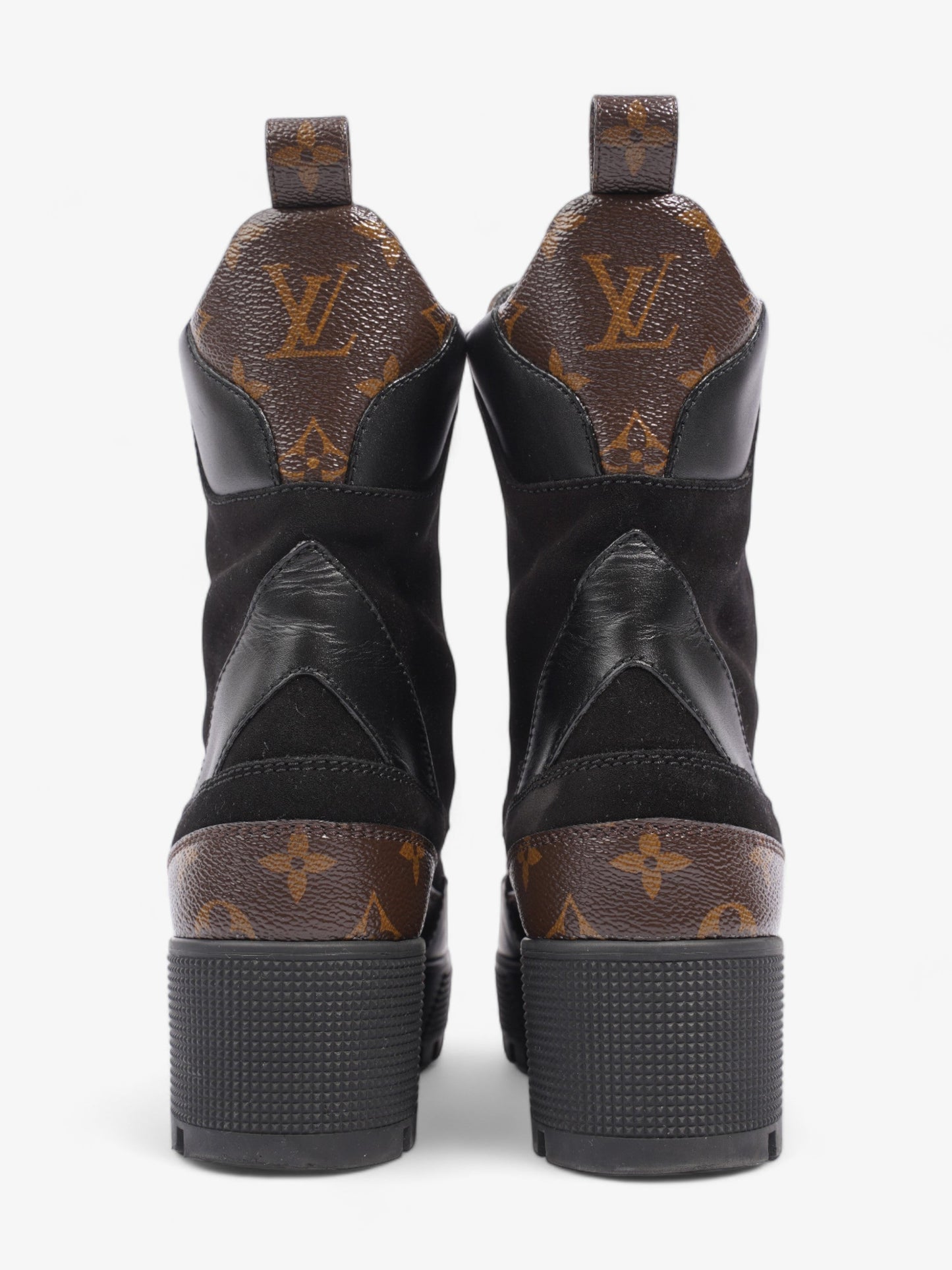 Louis Vuitton Desert Boots 35mm Monogram / Black Canvas EU 36.5 UK 3.5