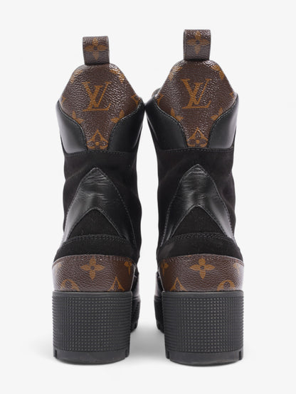 Louis Vuitton Desert Boots 35mm Monogram / Black Canvas EU 36.5 UK 3.5