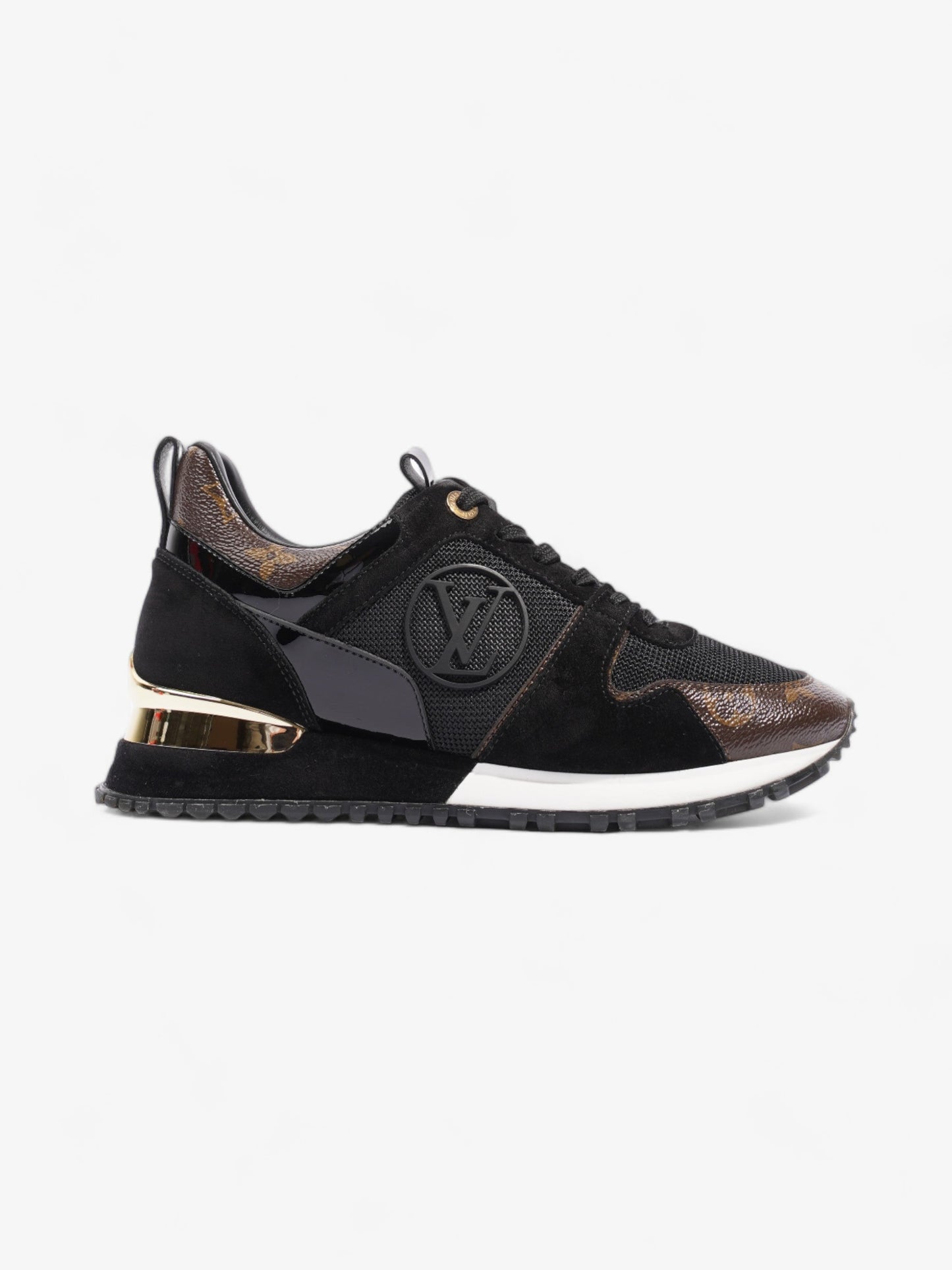 Louis Vuitton Run Away Black / Monogram Mesh EU 36.5 UK 3.5
