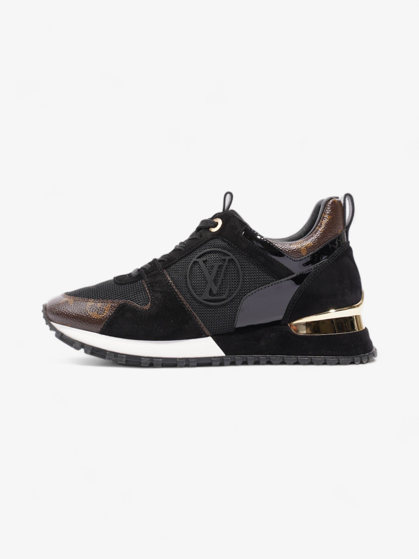 Louis Vuitton Run Away Black / Monogram Mesh EU 36.5 UK 3.5