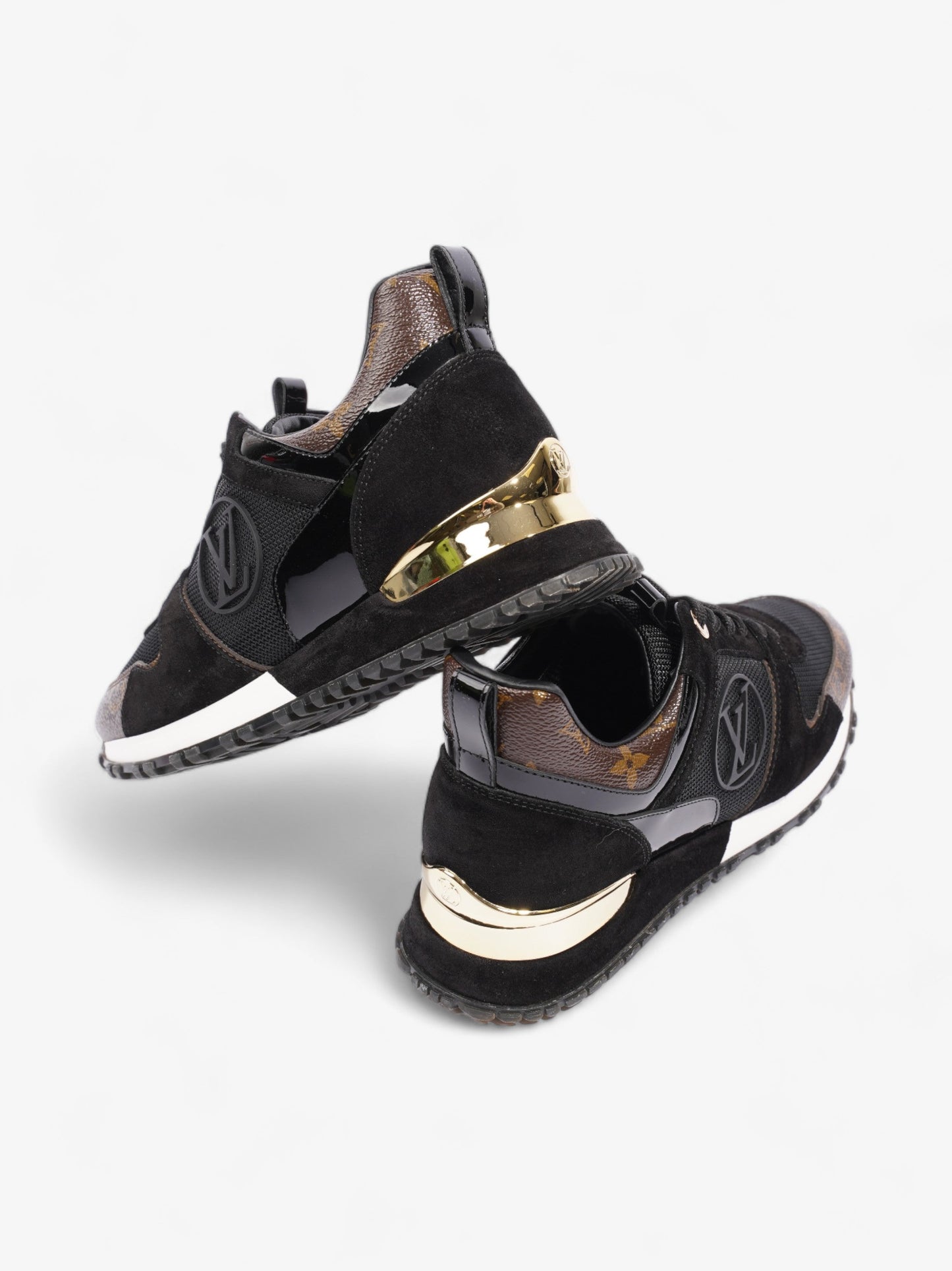 Louis Vuitton Run Away Black / Monogram Mesh EU 36.5 UK 3.5