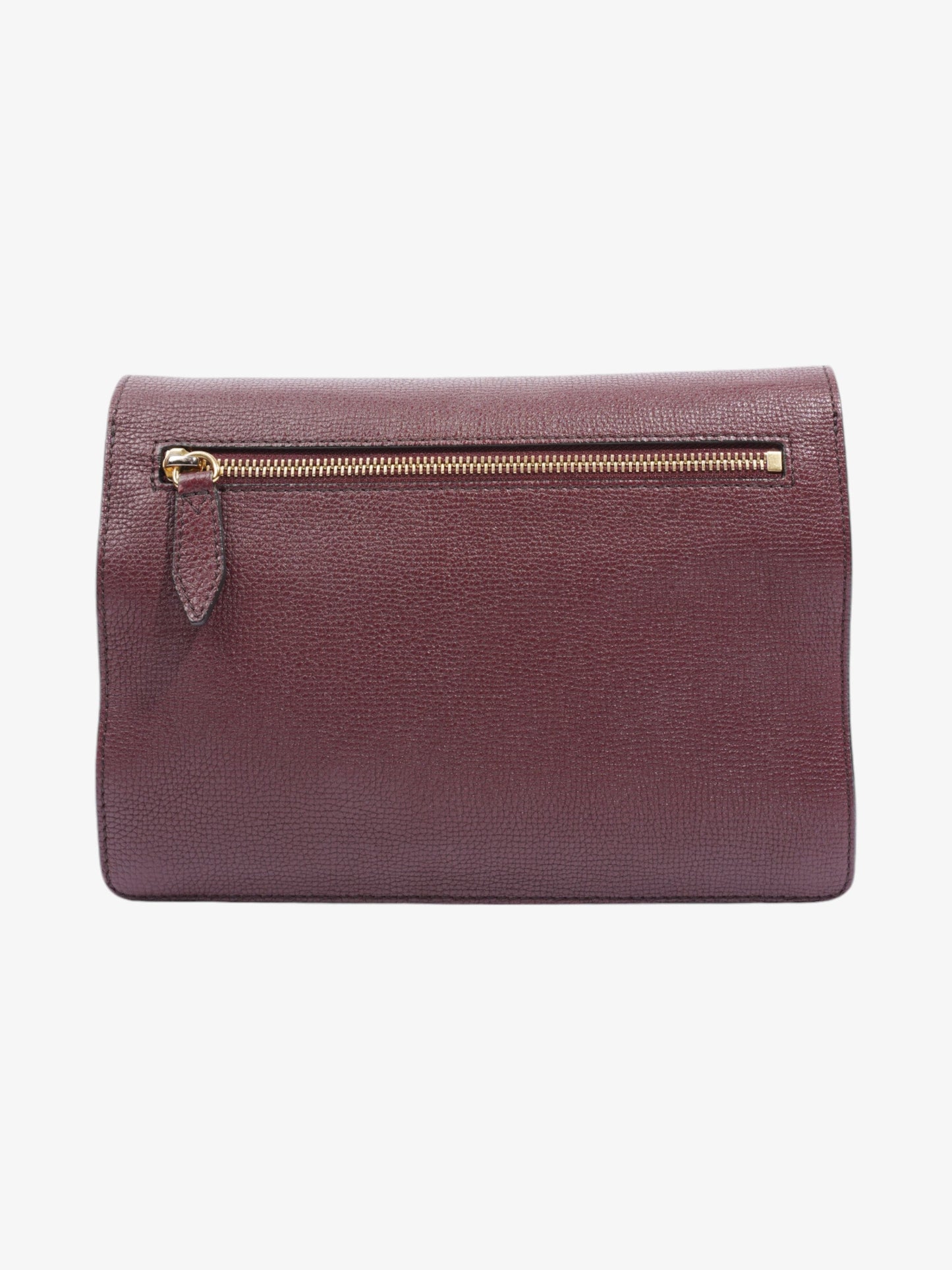 Burberry Macken Burgundy / House Check Canvas