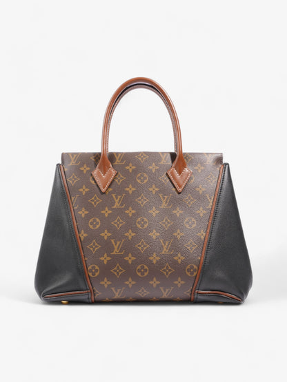 Louis Vuitton W Tote Monogram / Black Coated Canvas PM