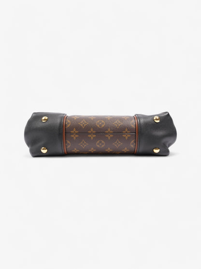 Louis Vuitton W Tote Monogram / Black Coated Canvas PM