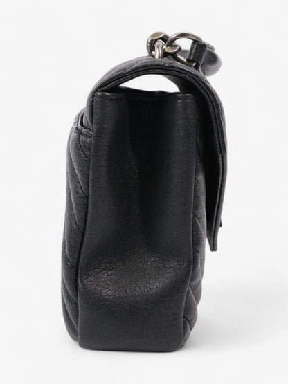 Saint Laurent College Black Lambskin Leather Medium