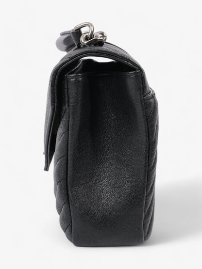 Saint Laurent College Black Lambskin Leather Medium