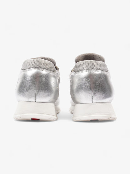Prada America's Cup Sneakers Silver / Red Mesh EU 38 UK 5
