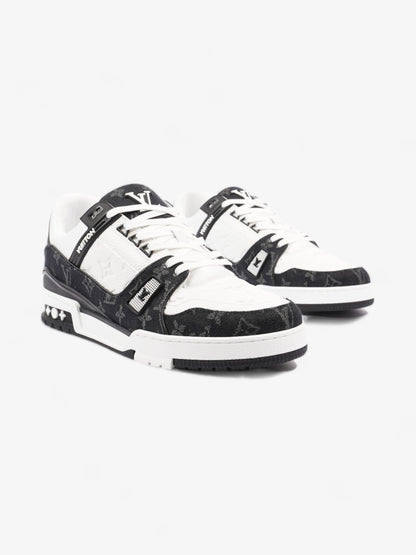 Louis Vuitton LV Trainers Black / White Leather EU 46 UK 11