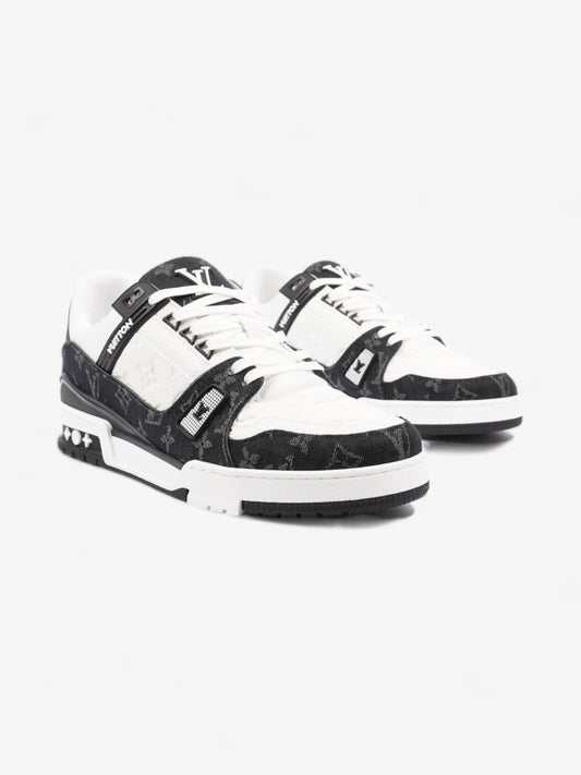 Louis Vuitton LV Trainers Black / White Leather EU 46 UK 11