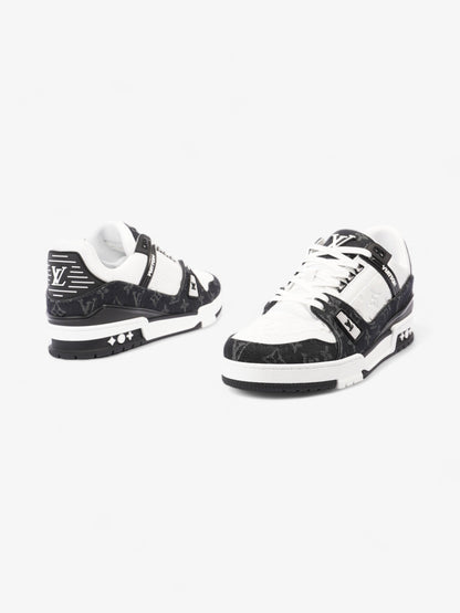 Louis Vuitton LV Trainers Black / White Leather EU 46 UK 11