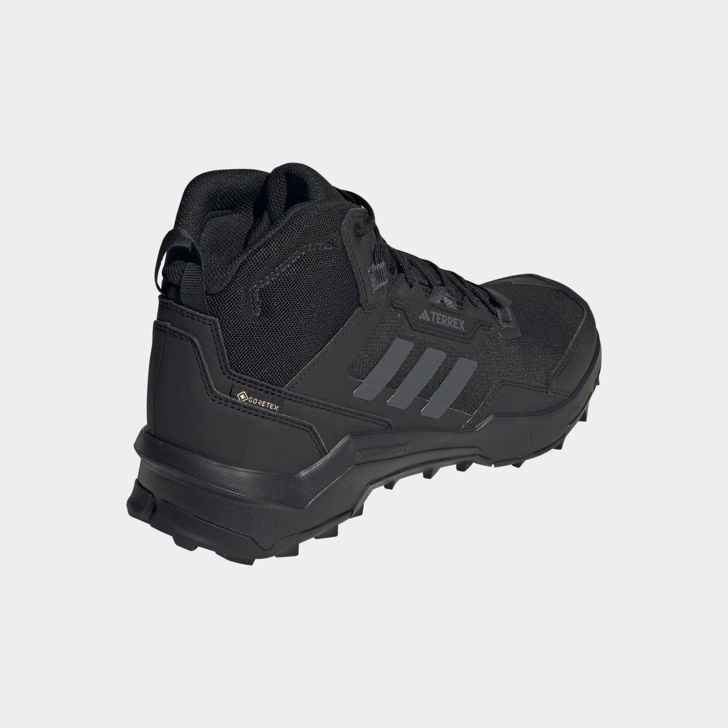 Men's Adidas Terrex AX4 Mid GORE-TEX Hiking Shoes "Black Carbon"