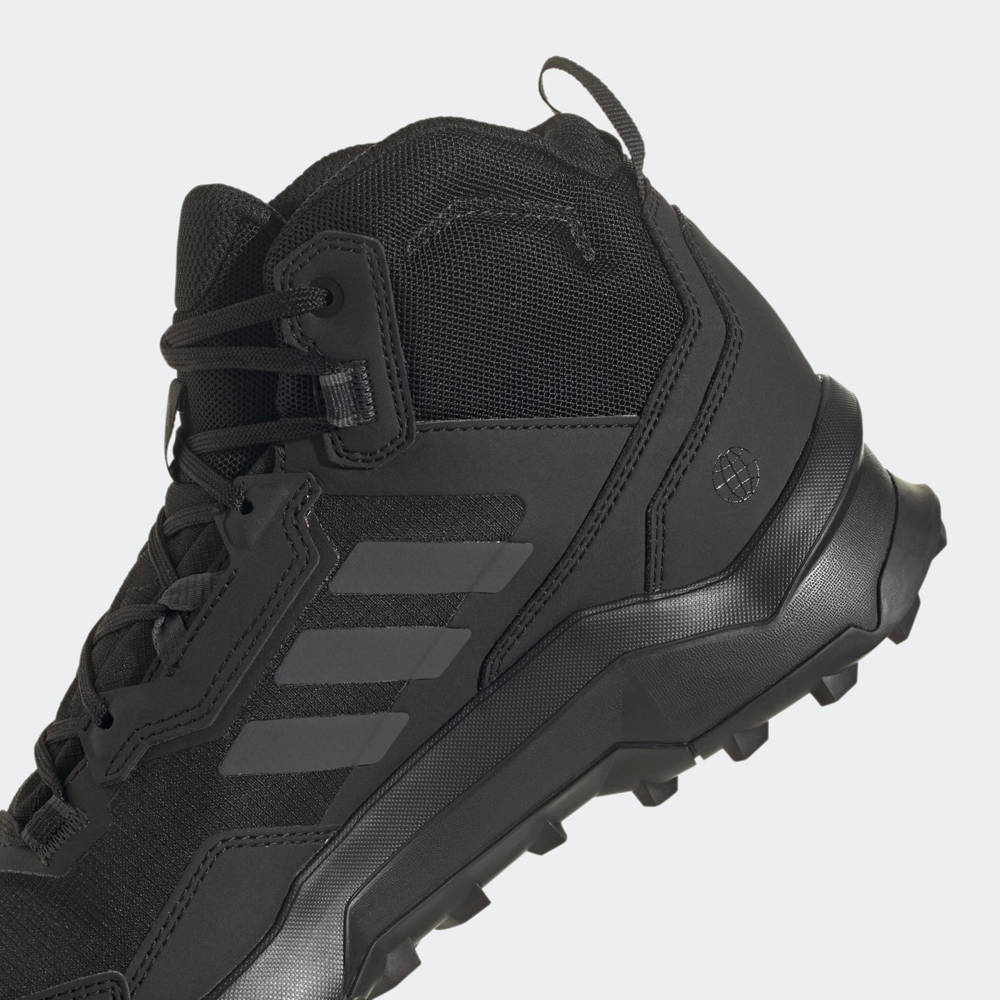 Men's Adidas Terrex AX4 Mid GORE-TEX Hiking Shoes "Black Carbon"