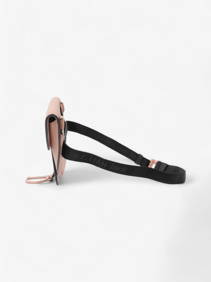 Christian Dior Saddle Belt Bag Nude Leather