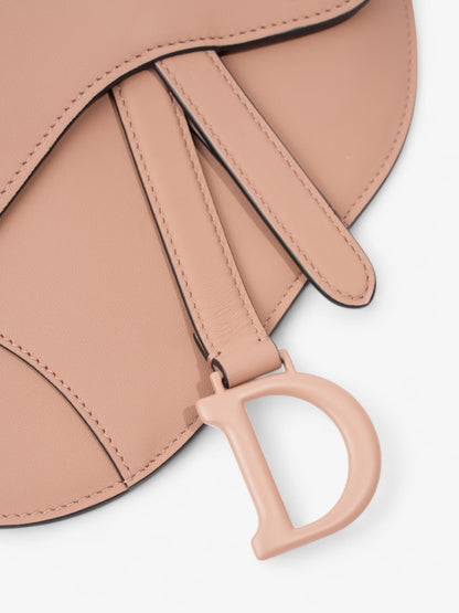 Christian Dior Saddle Belt Bag Nude Leather