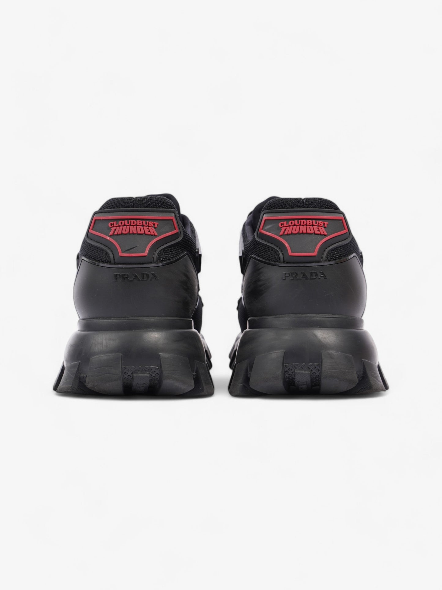 Prada Cloudbust Thunder  Black / Red Rubber EU 43.5 UK 9.5