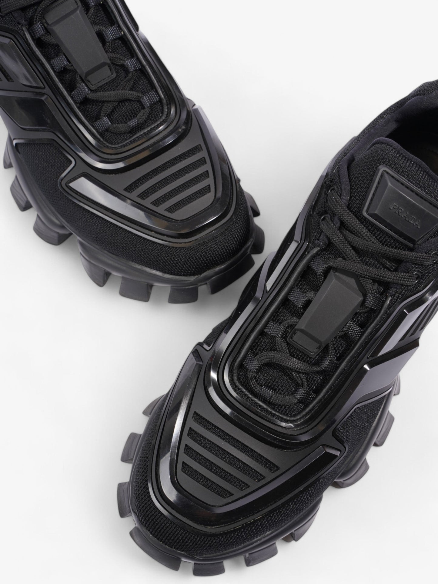 Prada Cloudbust Thunder  Black / Red Rubber EU 43.5 UK 9.5