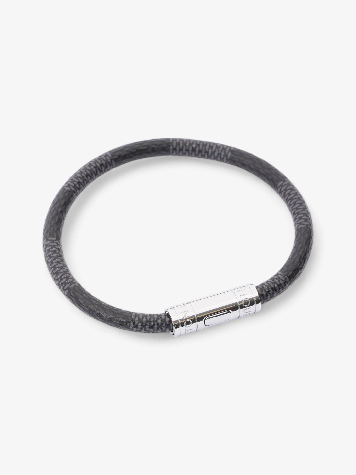 Louis Vuitton Keep It Bracelet Damier Graphite Coated Canvas 19