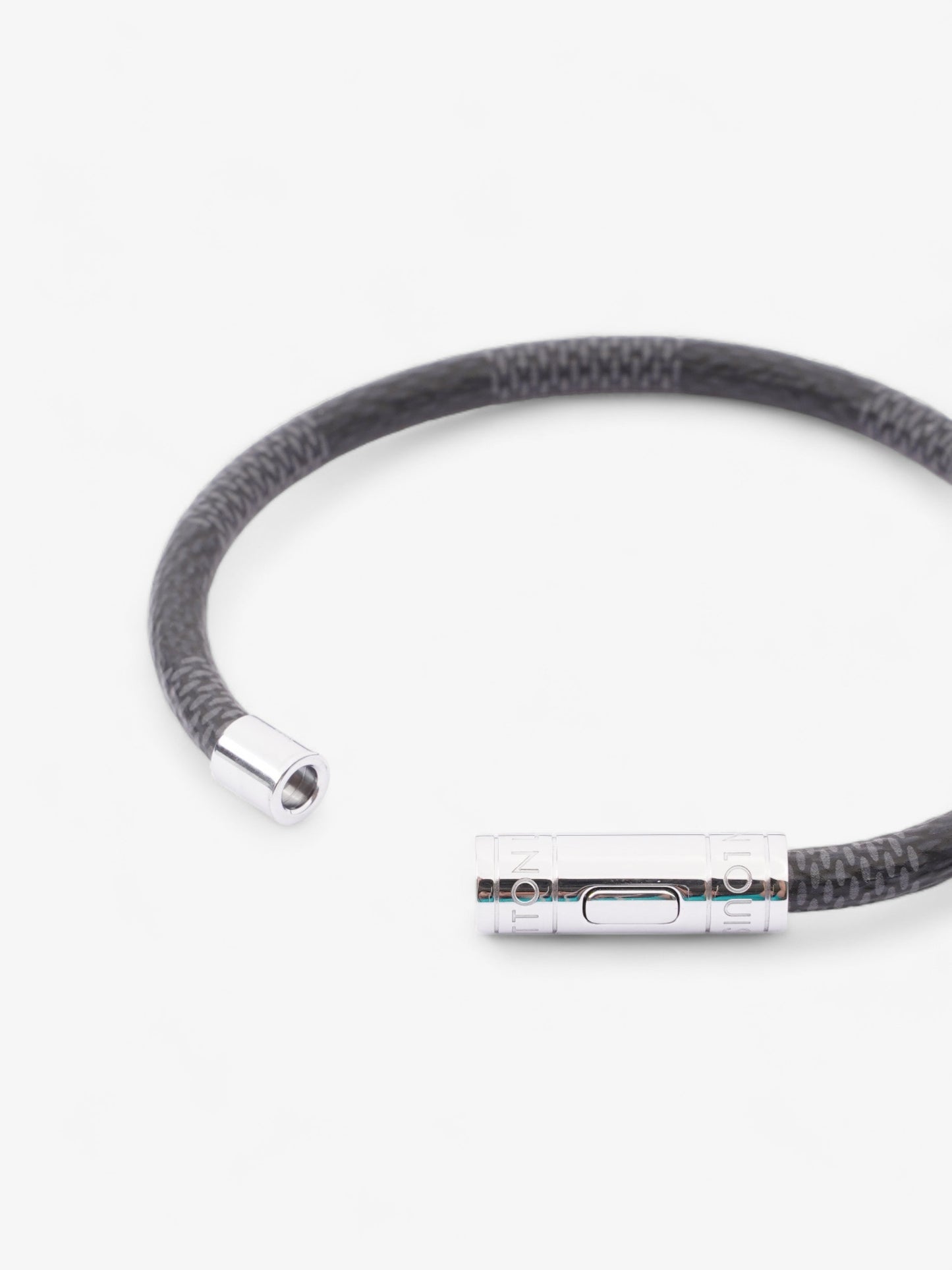 Louis Vuitton Keep It Bracelet Damier Graphite Coated Canvas 19