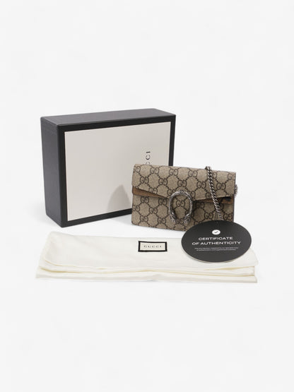 Gucci Dionysus GG Supreme Coated Canvas Super Mini