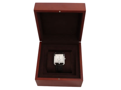Hermès Large Stainless Steel Cape Cod GMT Watch TGM