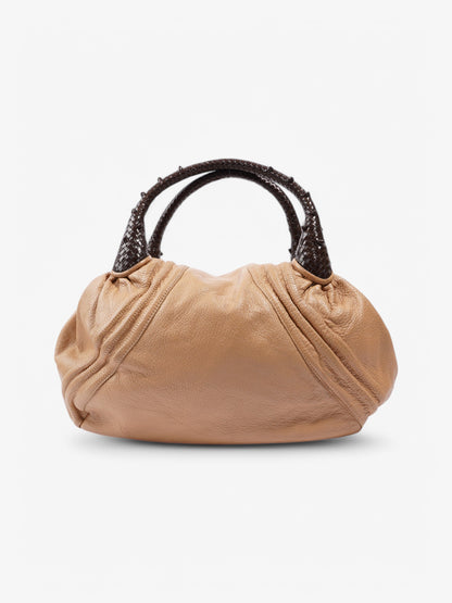 Fendi Spy Hobo Tan / Brown Leather