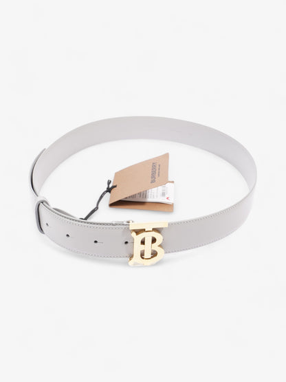Burberry TB Belt Grey Leather Medium
